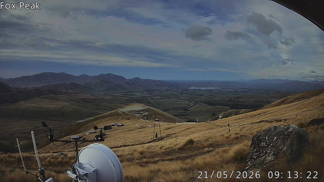 Webcam Fox Peak: Tasman tow shed