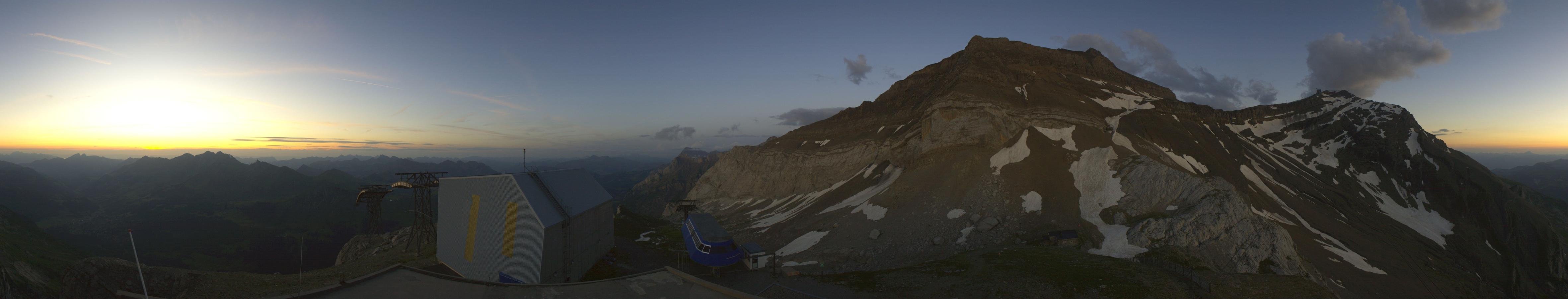 Webcam Glacier 3000: Cabane 2525m