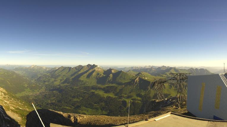 Webcam Glacier 3000: Cabane 2525m