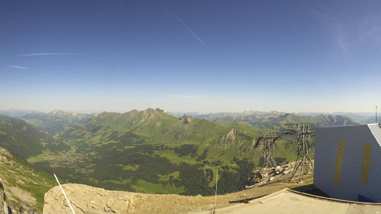 Webcam Glacier 3000: Cabane 2525m