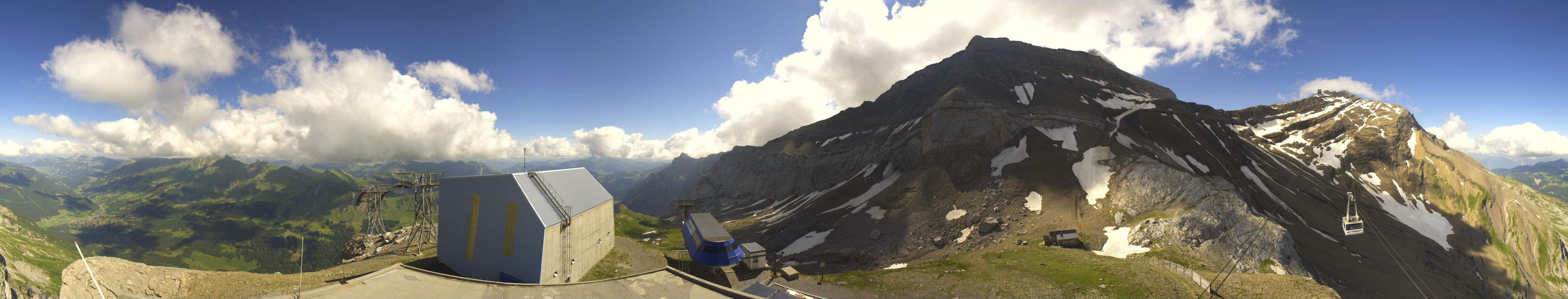 Webcam Glacier 3000: Cabane 2525m