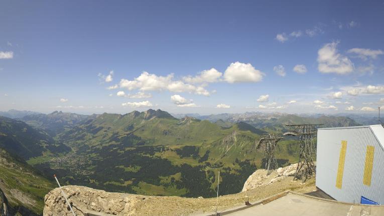 Webcam Glacier 3000: Cabane 2525m
