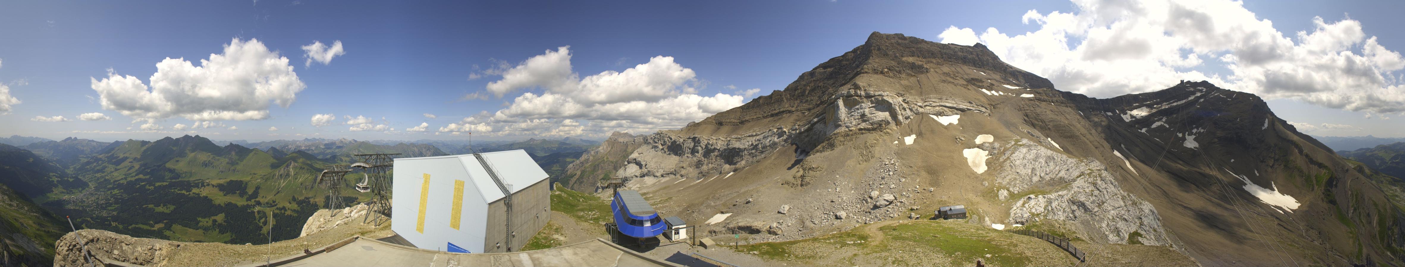Webcam Glacier 3000: Cabane 2525m