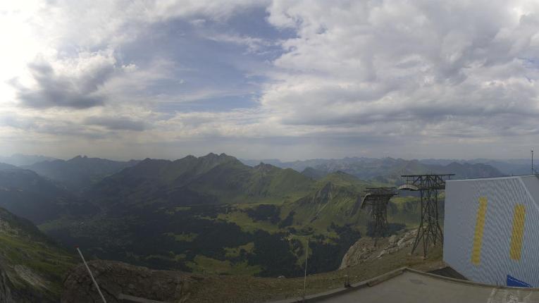 Webcam Glacier 3000: Cabane 2525m