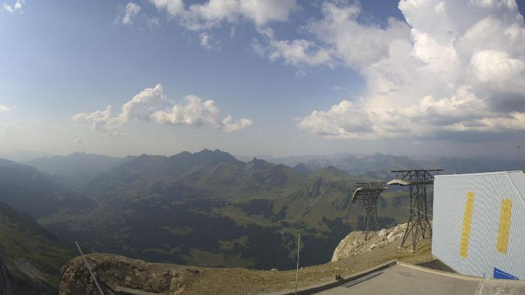 Webcam Glacier 3000: Cabane 2525m