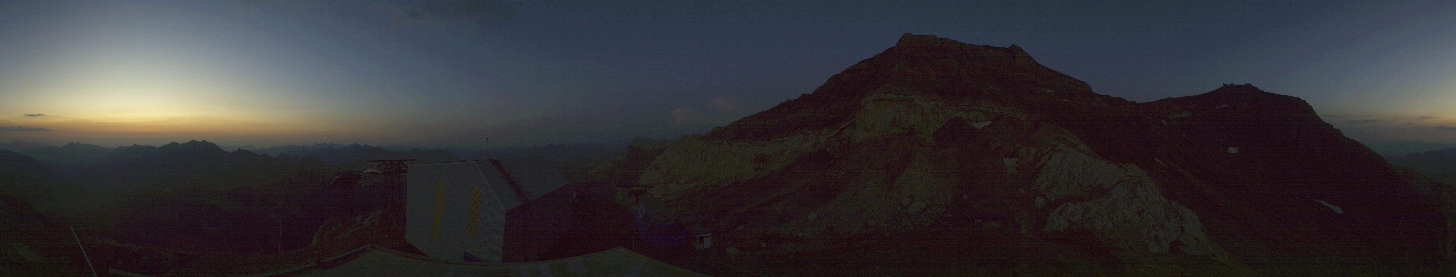 Webcam Glacier 3000: Cabane 2525m