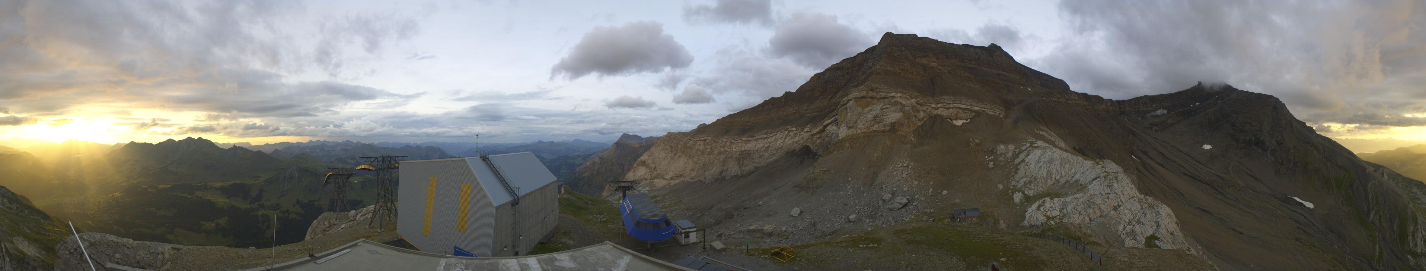 Webcam Glacier 3000: Cabane 2525m