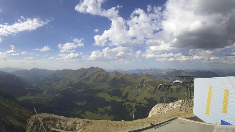 Webcam Glacier 3000: Cabane 2525m