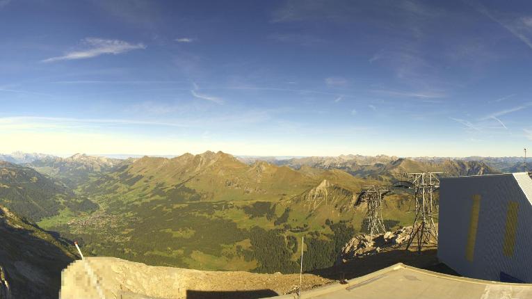 Webcam Glacier 3000: Cabane 2525m