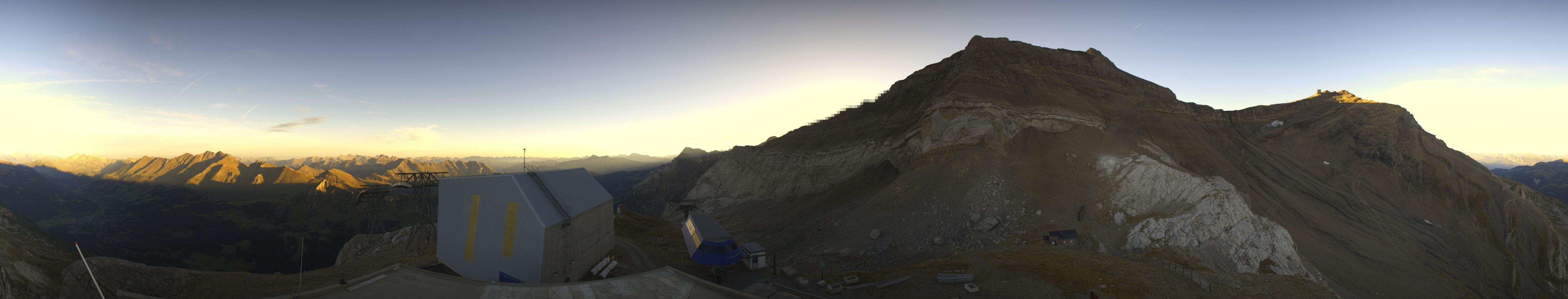 Webcam Glacier 3000: Cabane 2525m