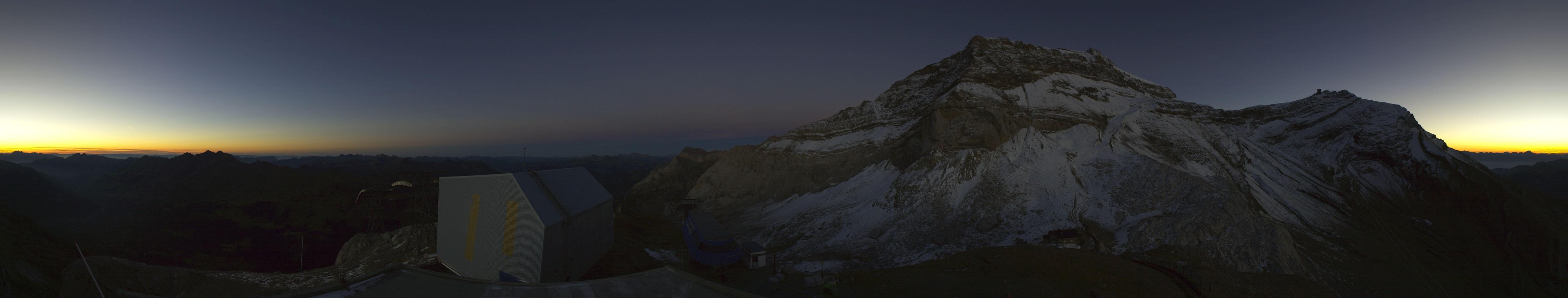 Webcam Glacier 3000: Cabane 2525m