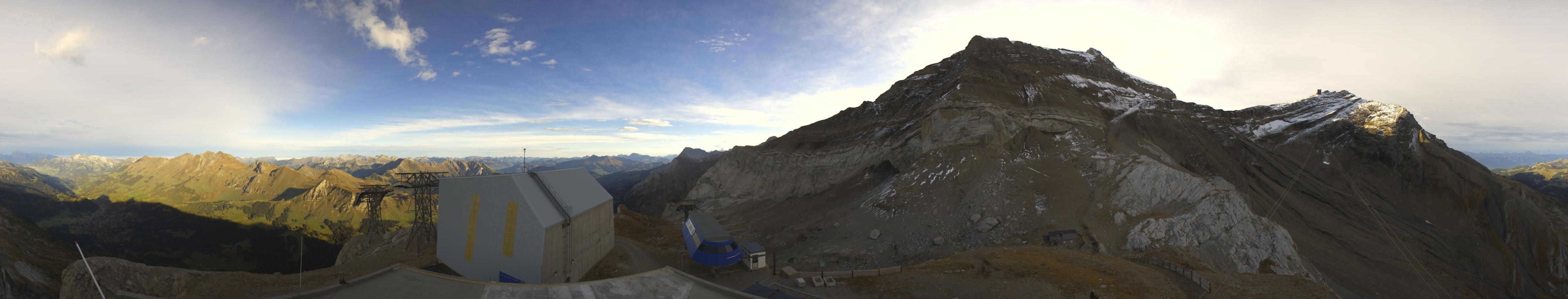 Webcam Glacier 3000: Cabane 2525m