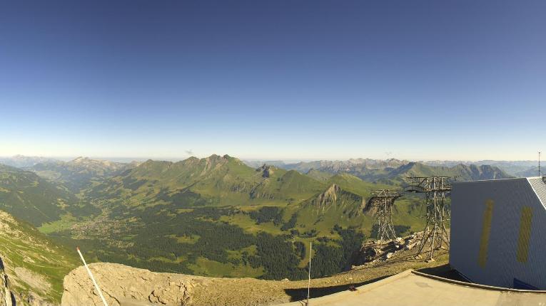 Webcam Glacier 3000: Cabane 2525m