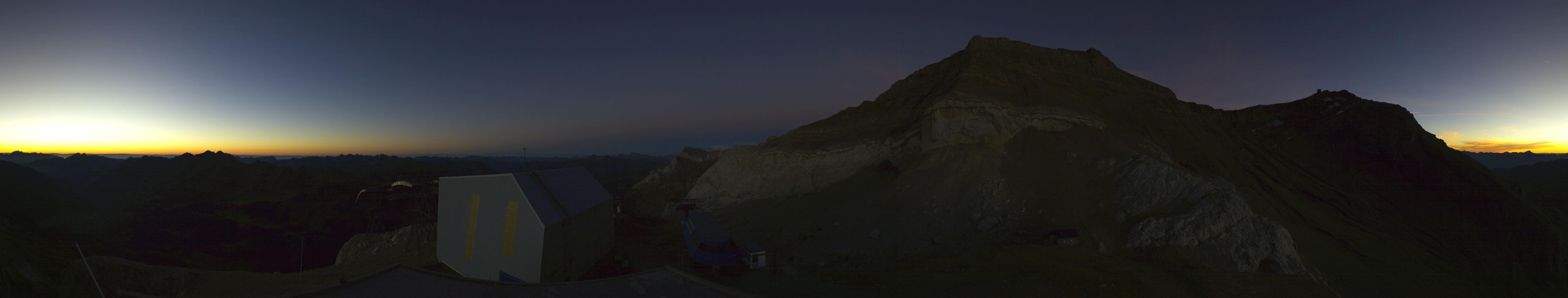 Webcam Glacier 3000: Cabane 2525m