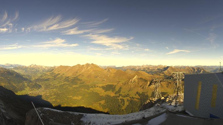 Webcam Glacier 3000: Cabane 2525m
