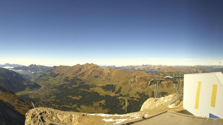 Webcam Glacier 3000: Cabane 2525m