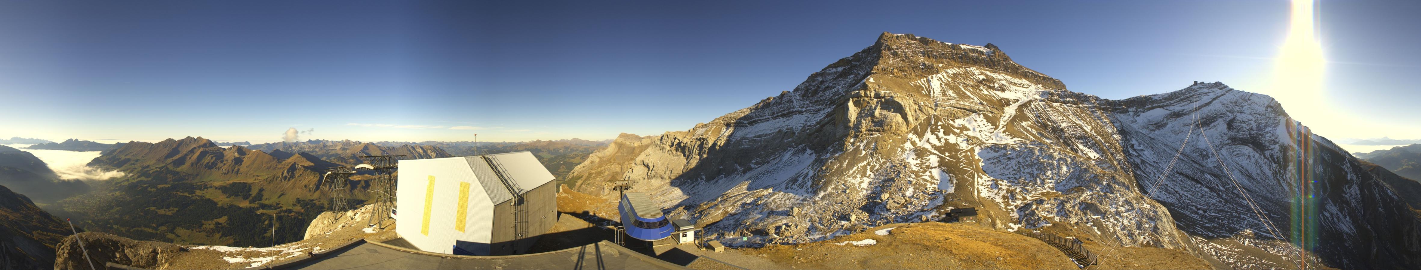 Webcam Glacier 3000: Cabane 2525m