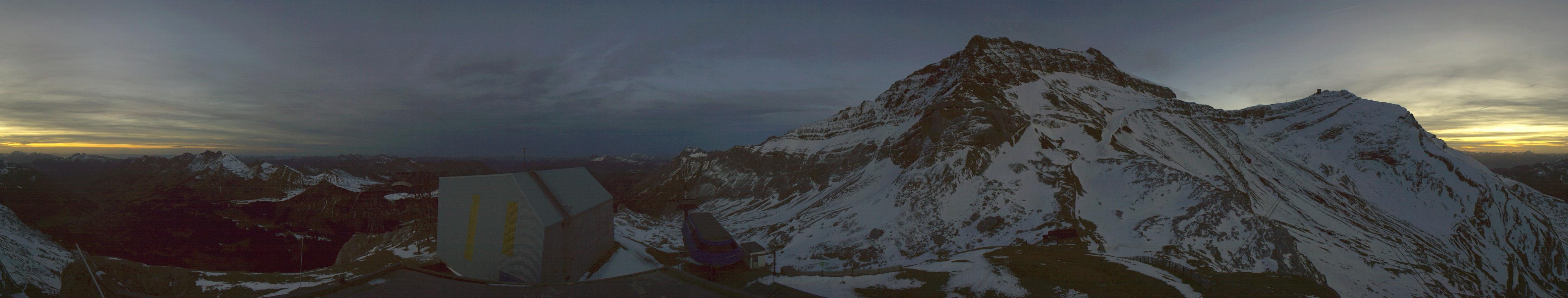 Webcam Glacier 3000: Cabane 2525m