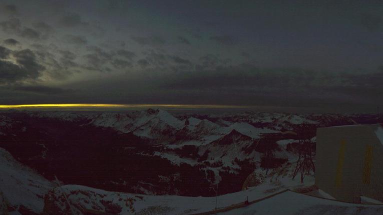 Webcam Glacier 3000: Cabane 2525m