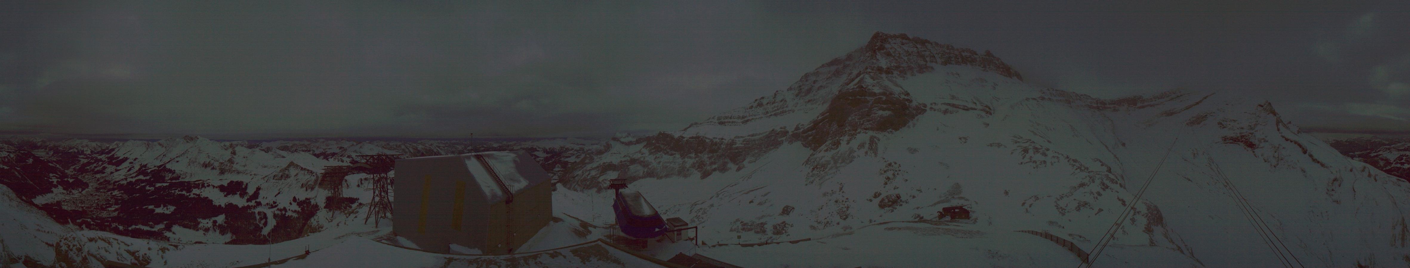 Webcam Glacier 3000: Cabane 2525m
