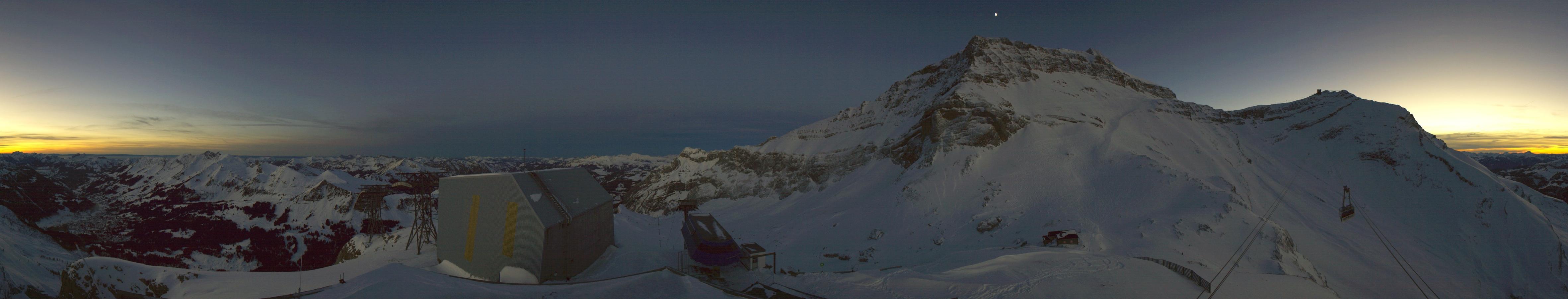 Webcam Glacier 3000: Cabane 2525m