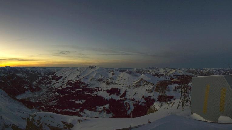 Webcam Glacier 3000: Cabane 2525m