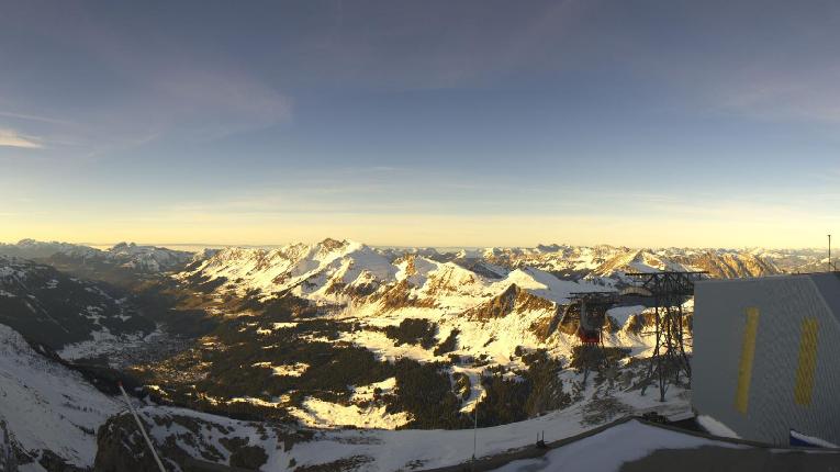 Webcam Glacier 3000: Cabane 2525m