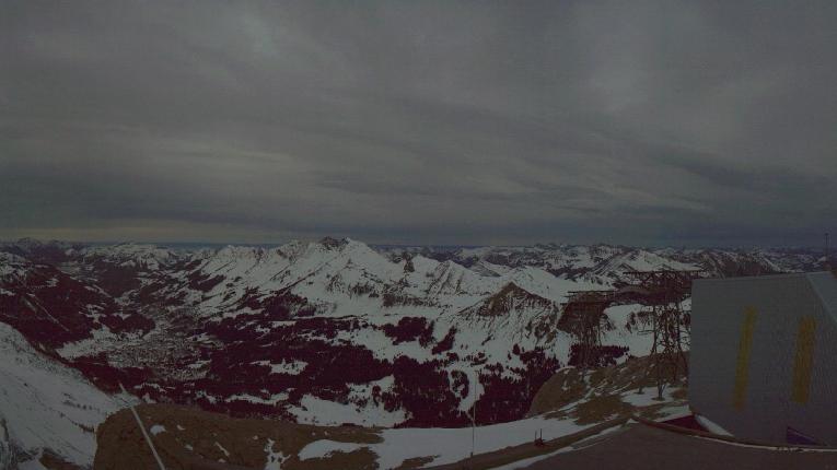 Webcam Glacier 3000: Cabane 2525m