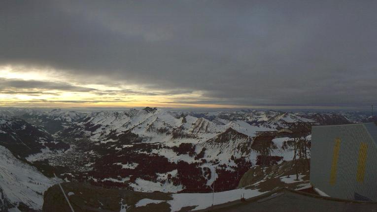 Webcam Glacier 3000: Cabane 2525m