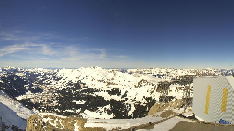 Webcam Glacier 3000: Cabane 2525m