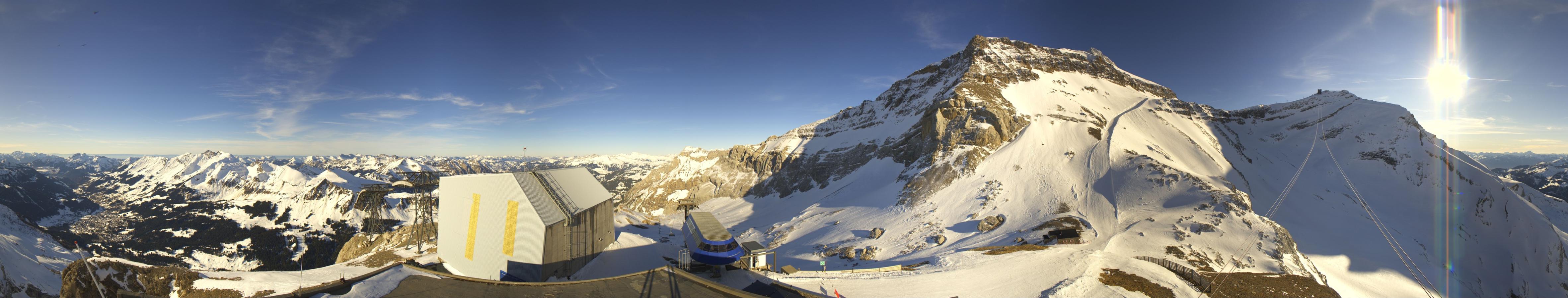 Webcam Glacier 3000: Cabane 2525m