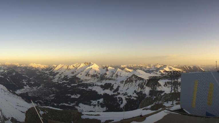 Webcam Glacier 3000: Cabane 2525m