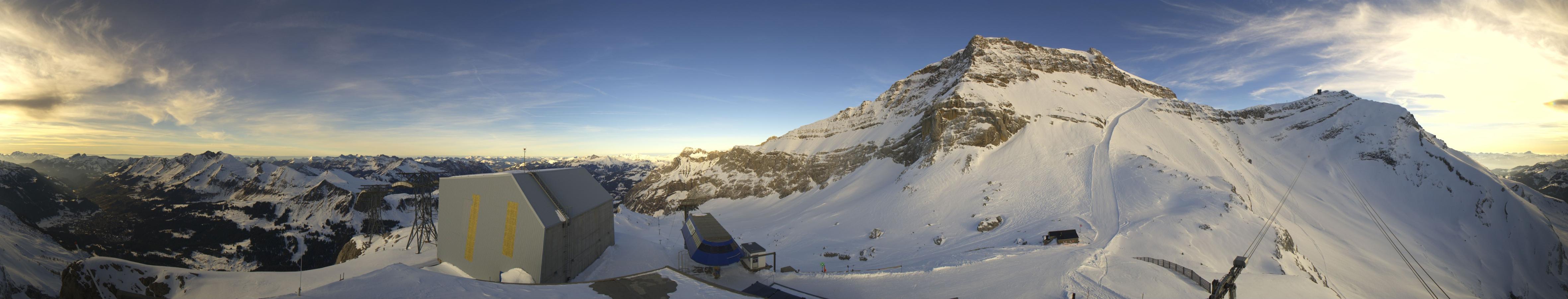 Webcam Glacier 3000: Cabane 2525m