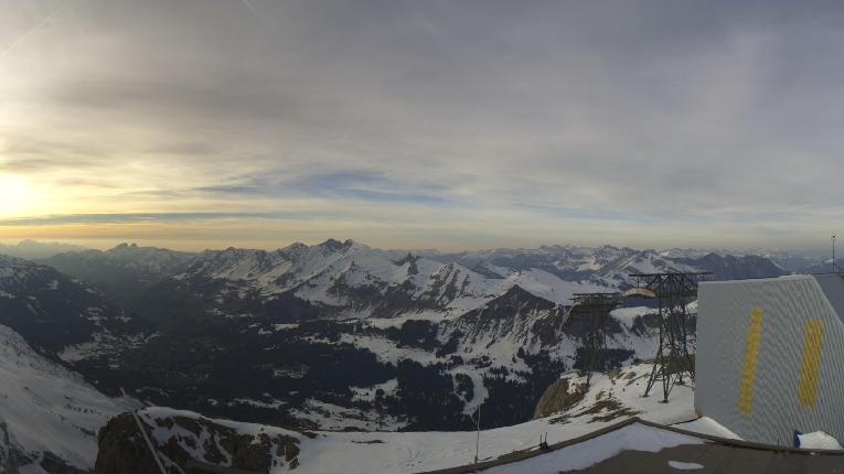 Webcam Glacier 3000: Cabane 2525m