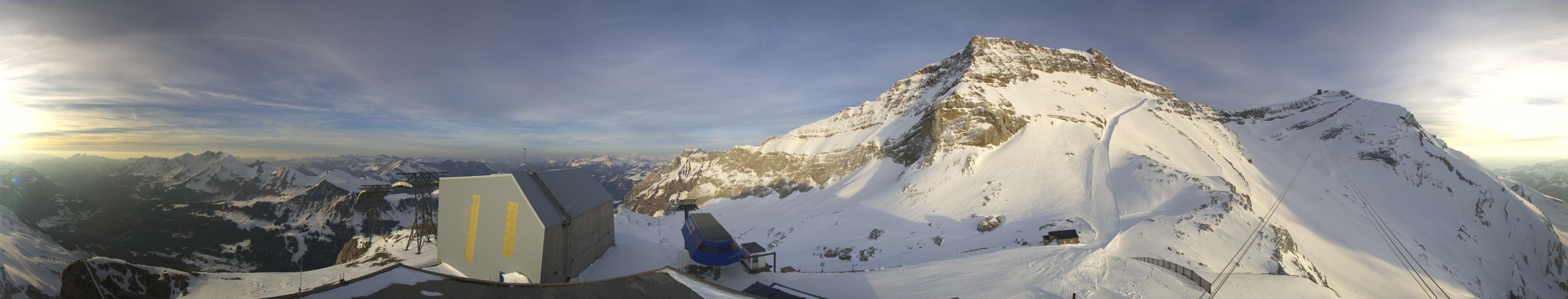 Webcam Glacier 3000: Cabane 2525m