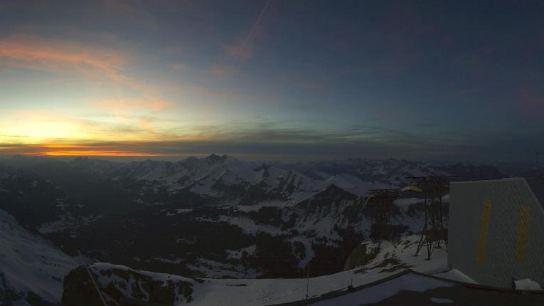 Webcam Glacier 3000: Cabane 2525m