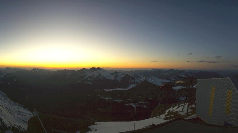 Webcam Glacier 3000: Cabane 2525m