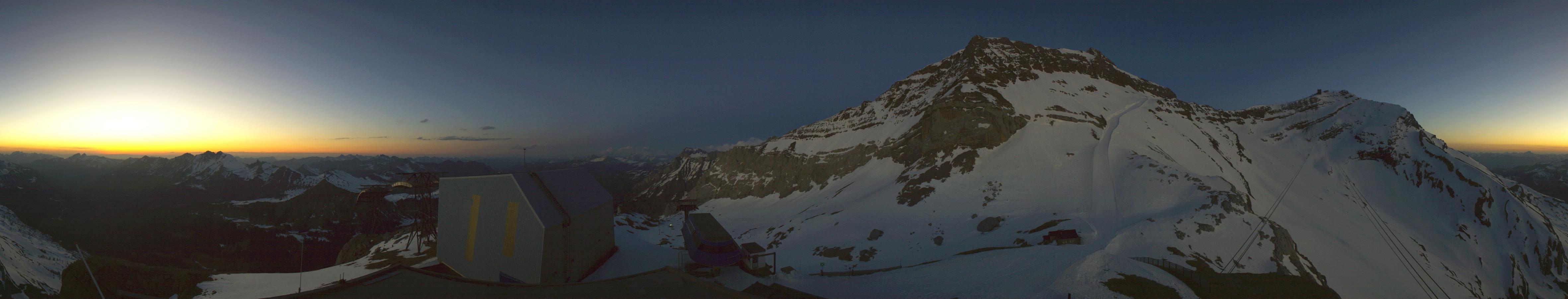 Webcam Glacier 3000: Cabane 2525m