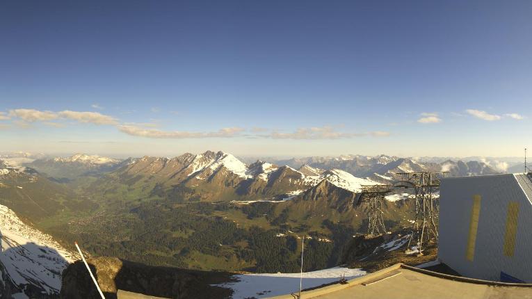 Webcam Glacier 3000: Cabane 2525m