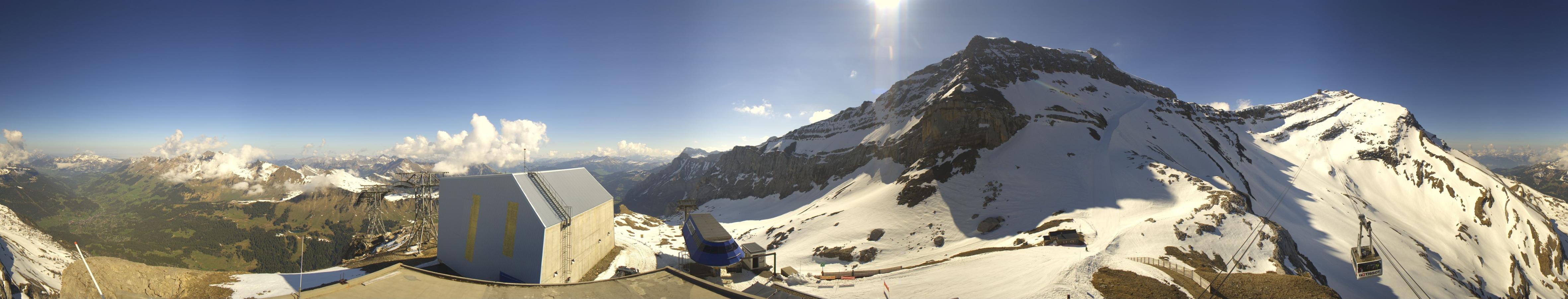 Webcam Glacier 3000: Cabane 2525m