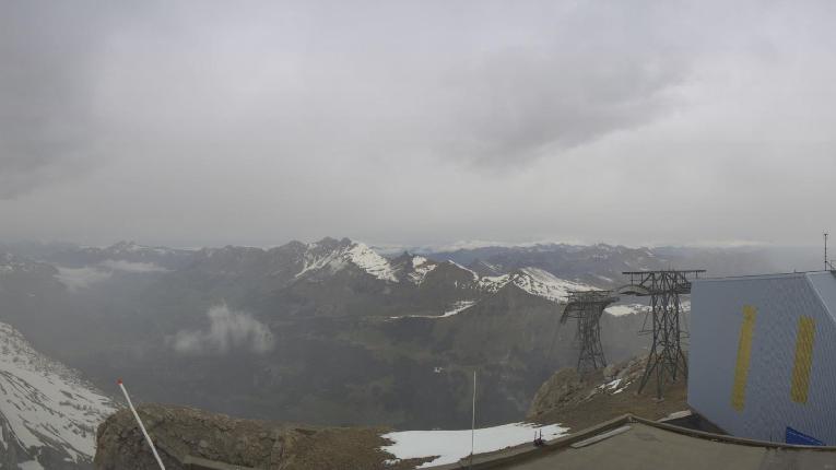 Webcam Glacier 3000: Cabane 2525m