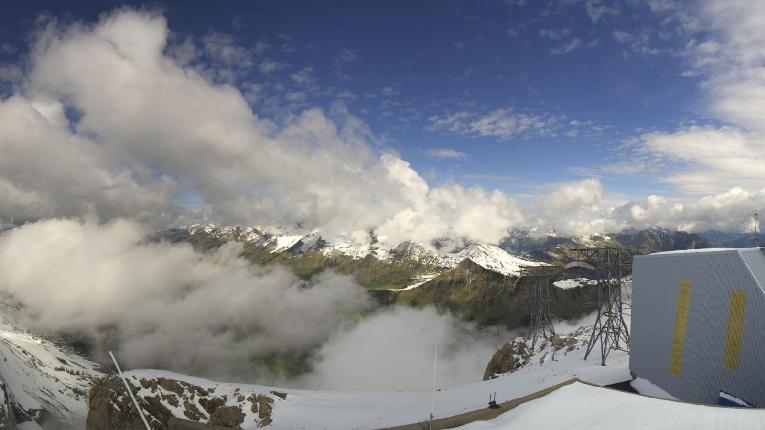 Webcam Glacier 3000: Cabane 2525m