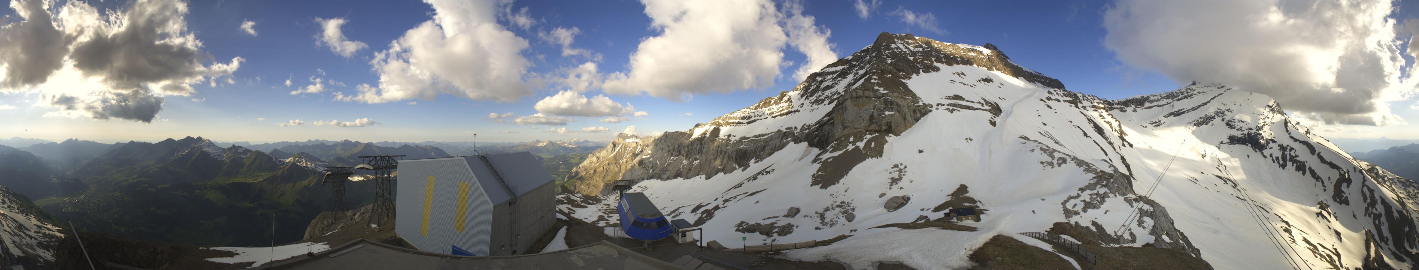 Webcam Glacier 3000: Cabane 2525m