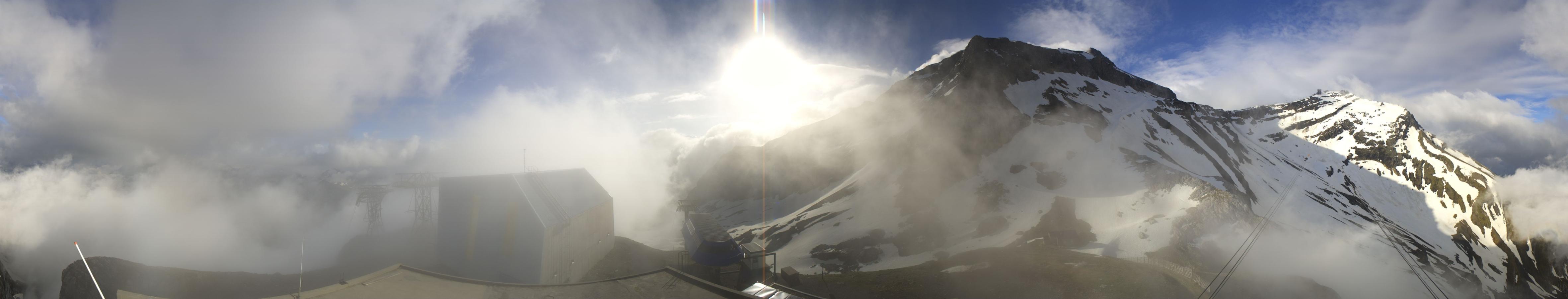 Webcam Glacier 3000: Cabane 2525m