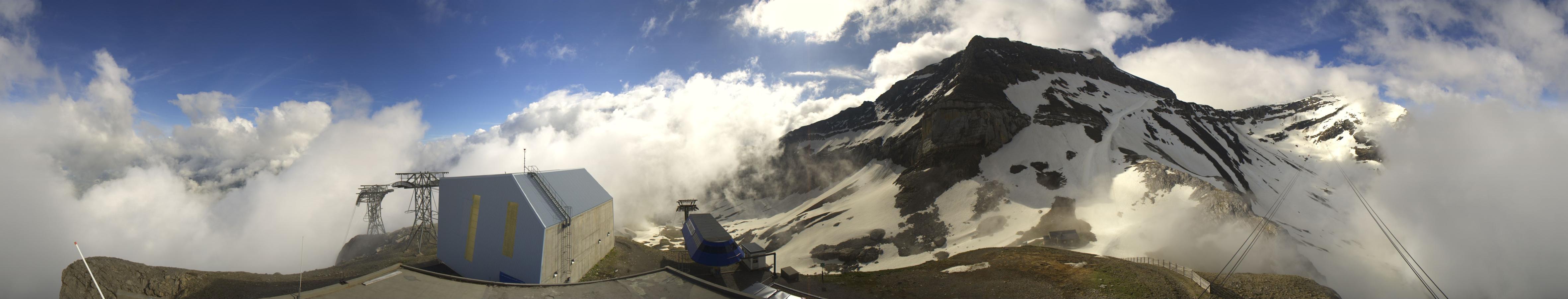 Webcam Glacier 3000: Cabane 2525m