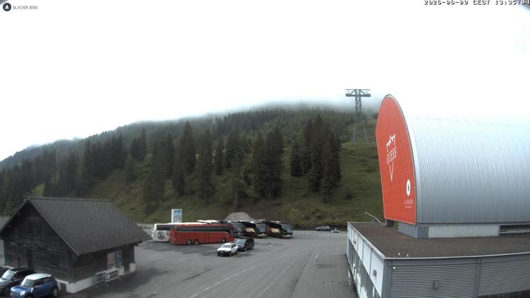 Webcam Glacier 3000: Col du Pillon 1546m