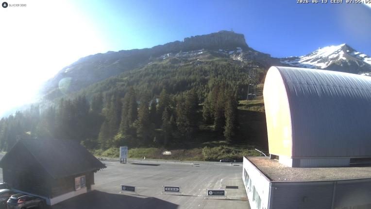 Webcam Glacier 3000: Col du Pillon 1546m