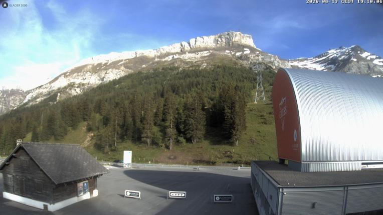 Webcam Glacier 3000: Col du Pillon 1546m