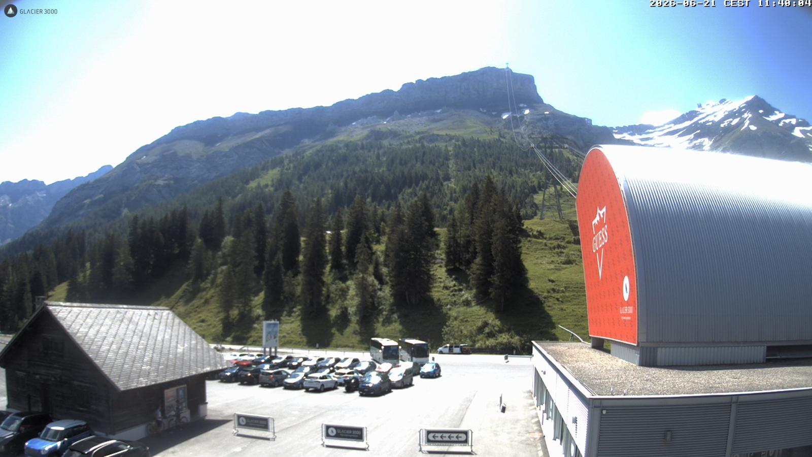 Webcam Glacier 3000: Col du Pillon 1546m