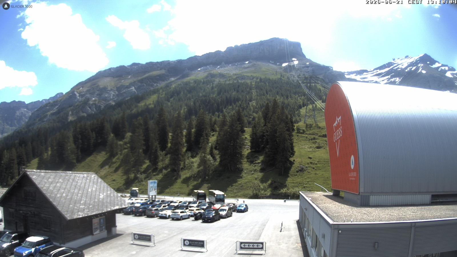 Webcam Glacier 3000: Col du Pillon 1546m
